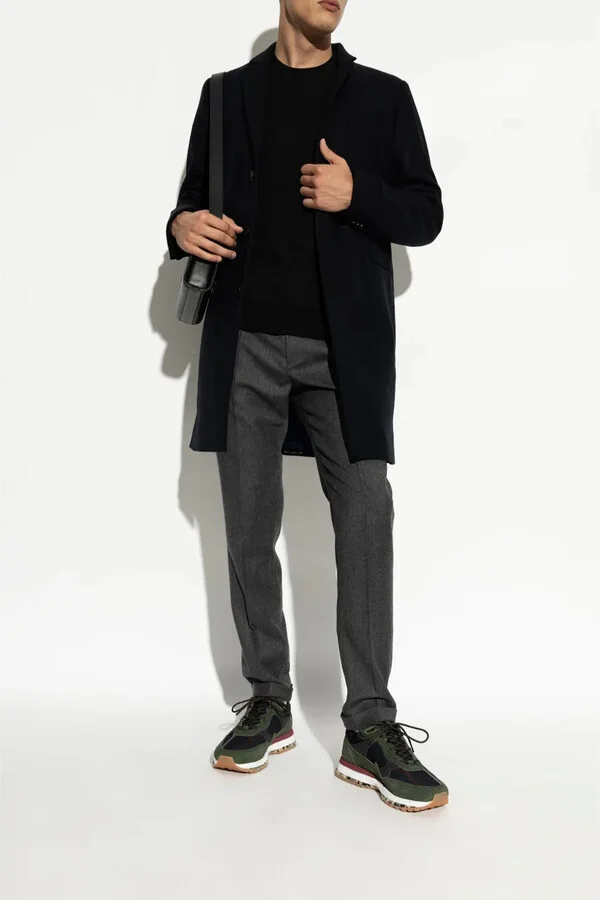 Contrasting Lace Up Trainers - Image 3