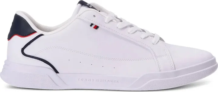 Contrasting Low-Top Sneakers
