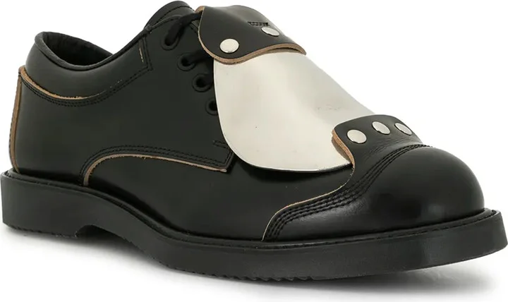 Contrasting-Panel Lace-Up Shoes - Image 2