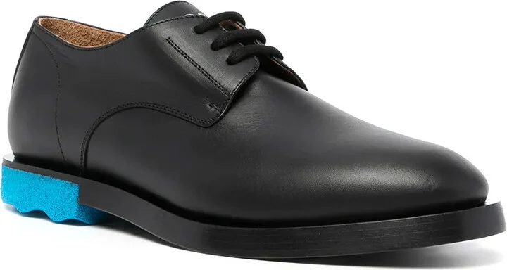 contrasting-sole Derby shoes - Image 2