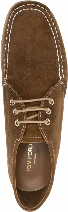 Contrasting Suede Ankle Boots - Image 4