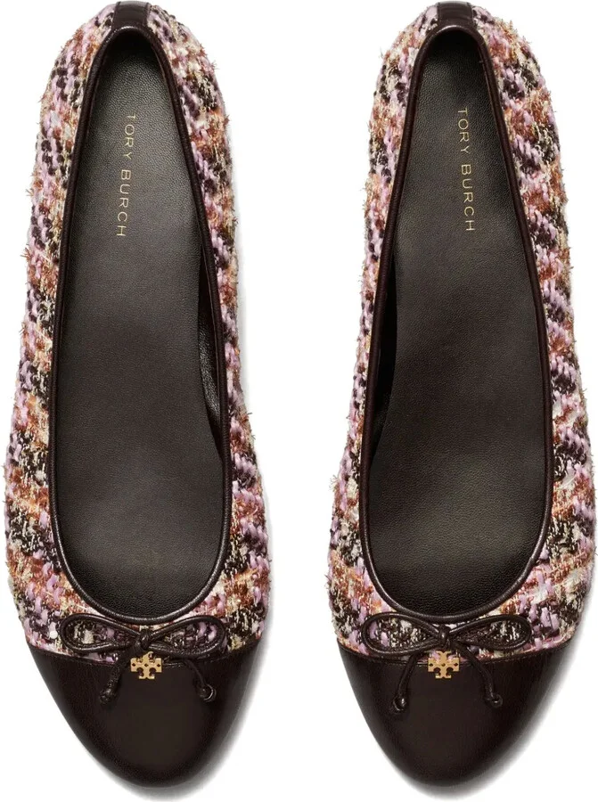 Contrasting-Toe Ballet Flats - Image 3