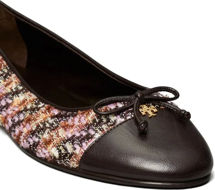 Contrasting-Toe Ballet Flats - Image 4