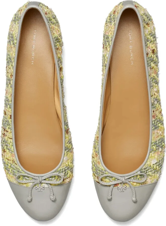Contrasting-Toe Ballet Flats - Image 3