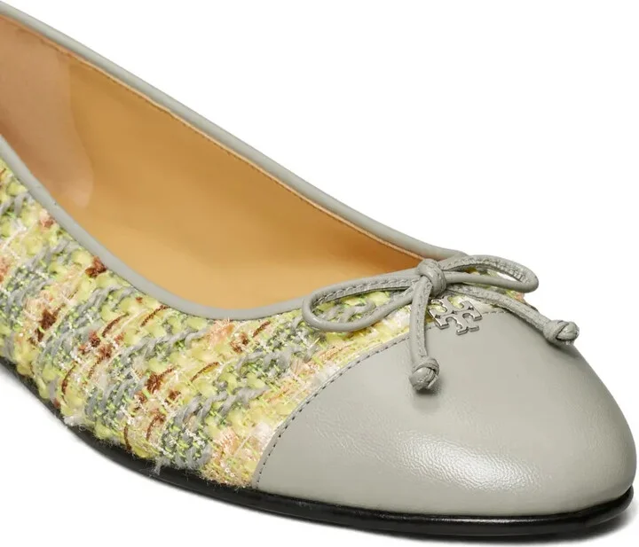 Contrasting-Toe Ballet Flats - Image 4