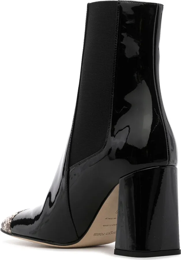 Contrasting Toecap Boots - Image 3
