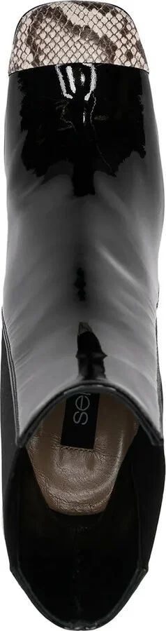 Contrasting Toecap Boots - Image 4