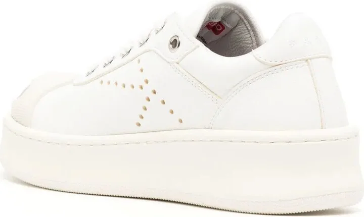 Contrasting-Toecap Low-Top Sneakers - Image 3