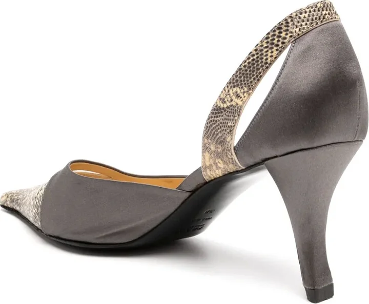 Contrasting Toecap Pumps - Image 3