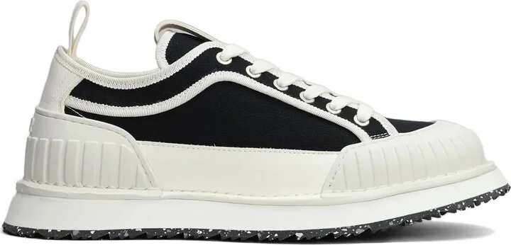 Contrasting-Trim Sneakers