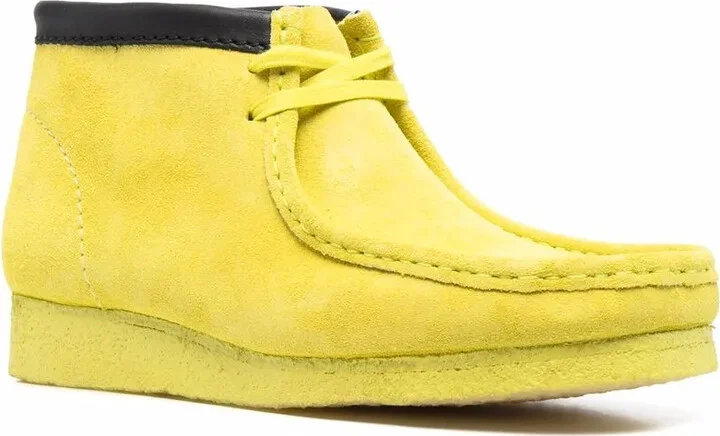 Contrasting-Trim Suede Derby Shoes - Image 2