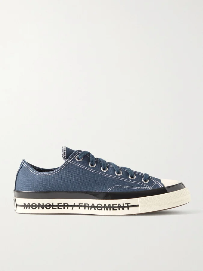 + Converse 7 Moncler Fragment Fraylor III Canvas Sneakers