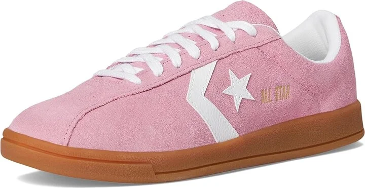Converse All Star Classic Trainer Suede Shoes Cliffside Rose/White/Gum : Men's 9 - Women's 11 Medium - Image 5