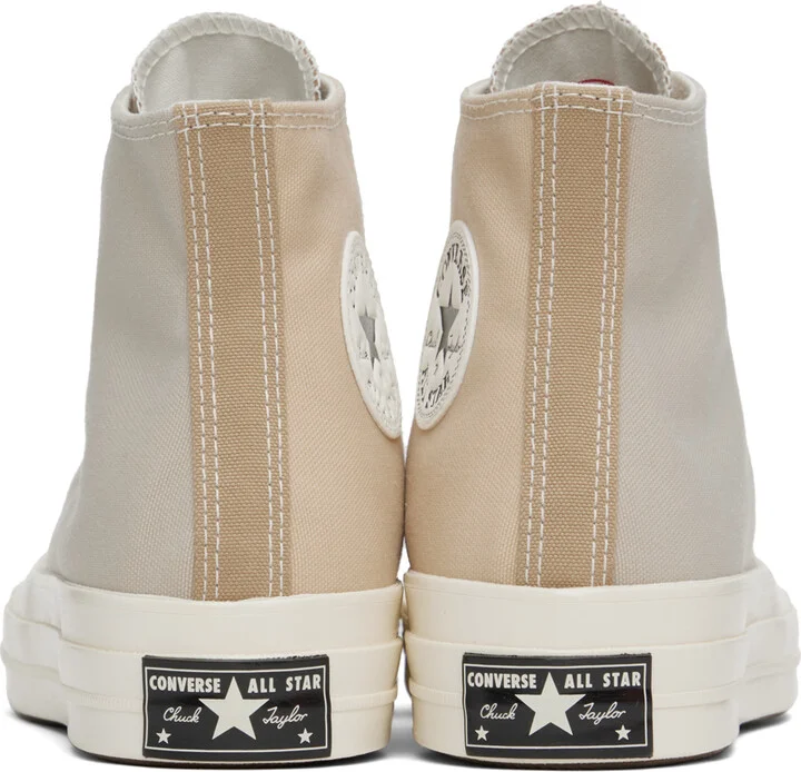Converse Beige Chuck 70 Sneakers - Image 2