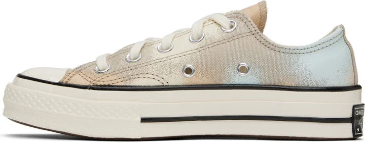 Converse Beige Chuck 70 Sneakers - Image 3