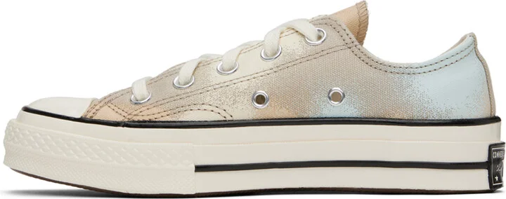 Converse Beige Chuck 70 Sneakers - Image 3