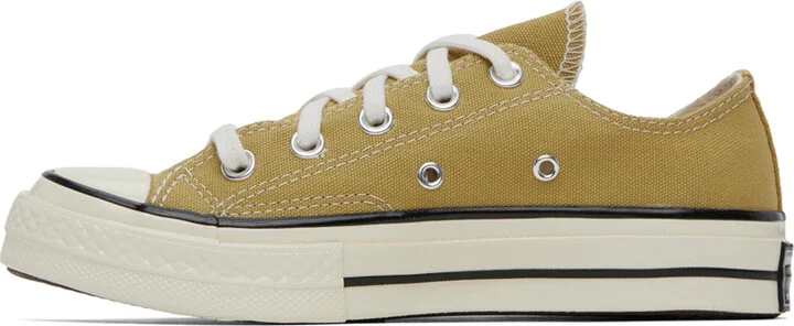 Converse Beige Chuck 70 Vintage Sneakers - Image 3