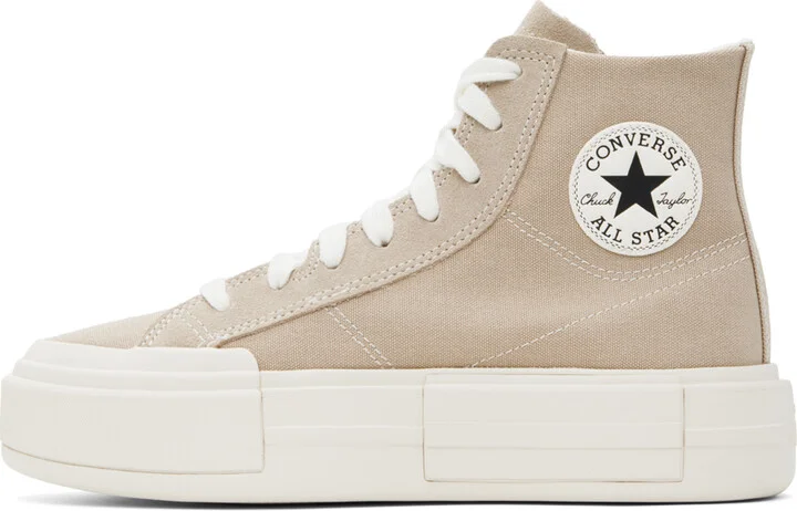 Converse Beige Chuck Taylor All Star Cruise High Top Sneakers - Image 3