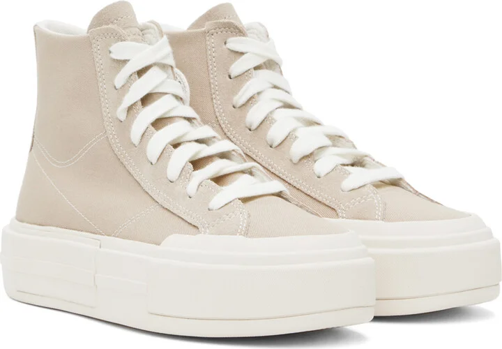 Converse Beige Chuck Taylor All Star Cruise High Top Sneakers - Image 4