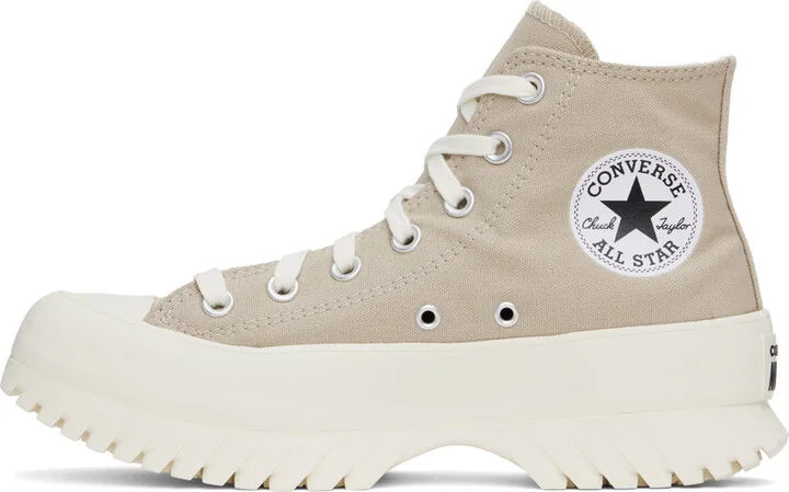 Converse Beige Chuck Taylor All Star Lugged 2.0 Seasonal Color Sneakers - Image 3