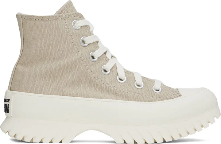 Converse Beige Chuck Taylor All Star Lugged 2.0 Seasonal Color Sneakers