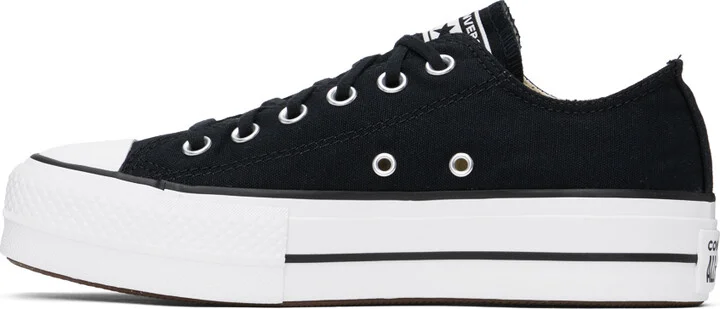 Converse Black All Star Lift Sneakers - Image 3
