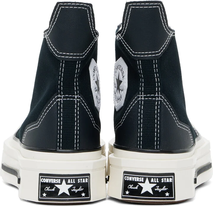 Converse Black Chuck 70 De Luxe Squared Sneakers - Image 2