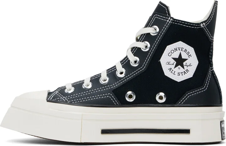 Converse Black Chuck 70 De Luxe Squared Sneakers - Image 3