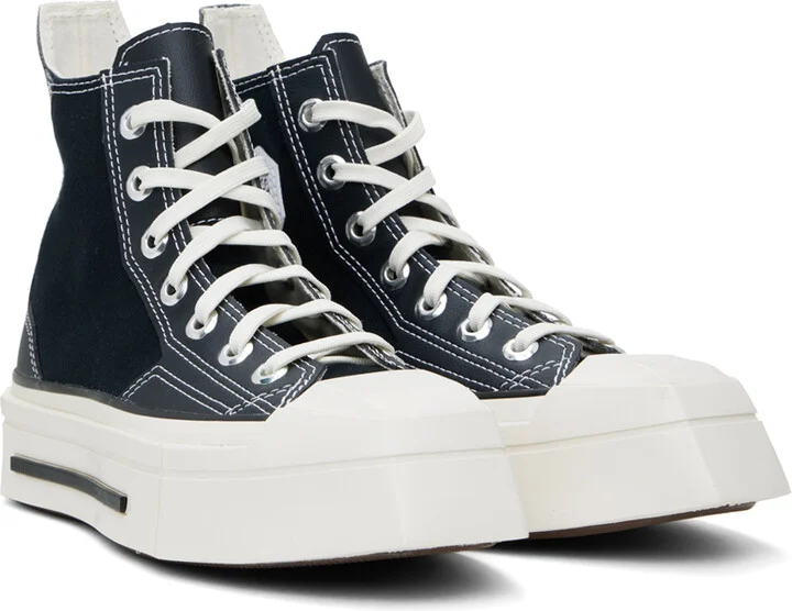 Converse Black Chuck 70 De Luxe Squared Sneakers - Image 4