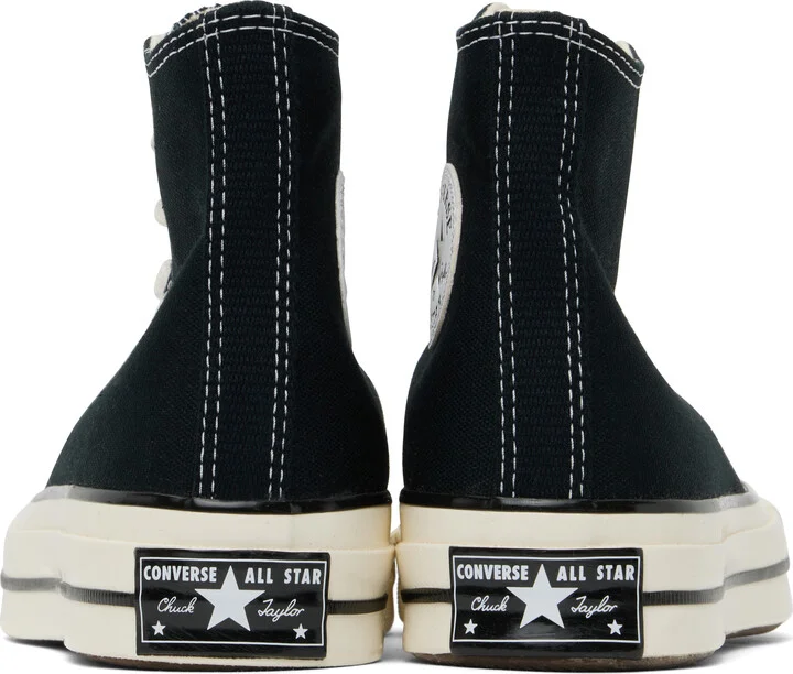 Converse Black Chuck 70 High Top Sneakers - Image 2