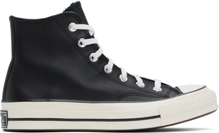 Converse Black Chuck 70 Leather Sneakers
