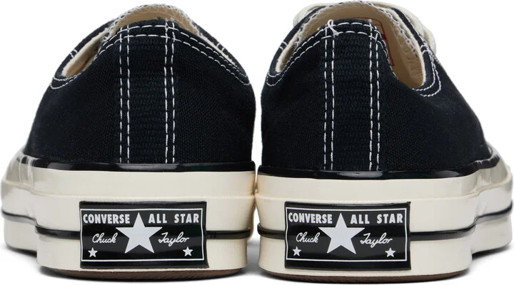 Converse Black Chuck 70 Low Top Sneakers - Image 2