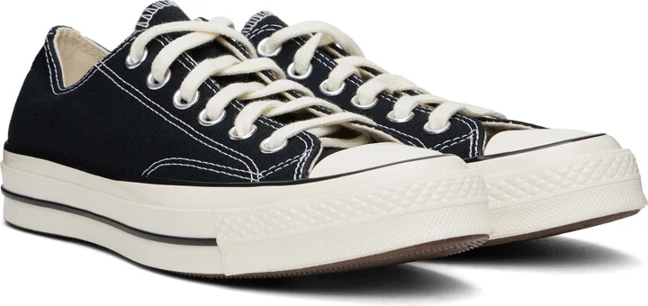 Converse Black Chuck 70 Low Top Sneakers - Image 4