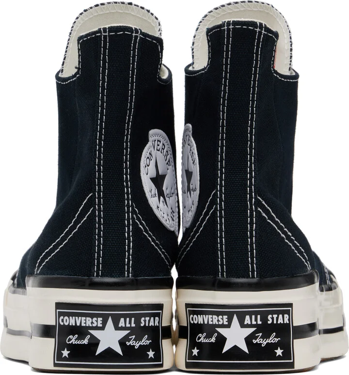 Converse Black Chuck 70 Plus High Top Sneakers - Image 2