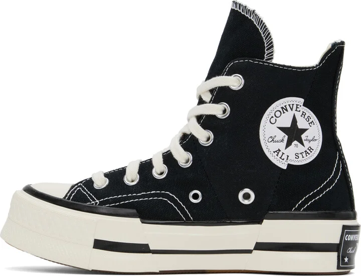 Converse Black Chuck 70 Plus Sneakers - Image 3