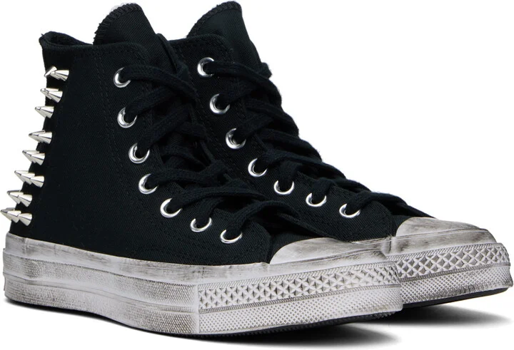 Converse Black Chuck 70 Sneakers - Image 4