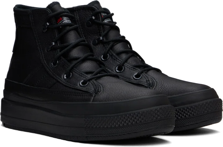 Converse Black Chuck Taylor All Star Equip Waterproof Sneakers - Image 4