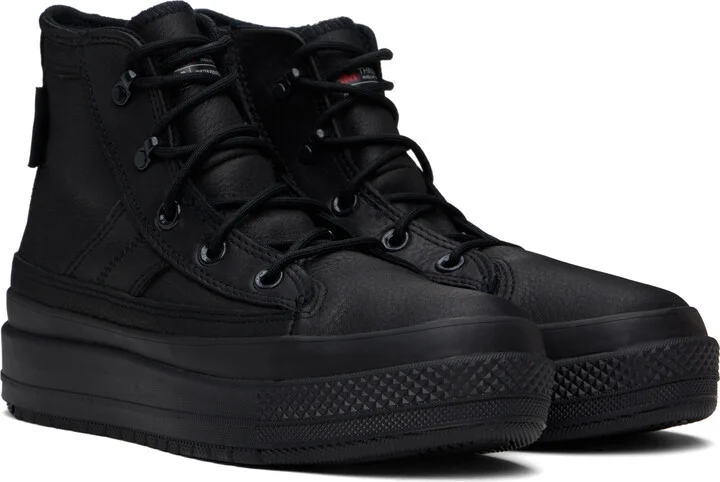 Converse Black Chuck Taylor All Star Equip Waterproof Sneakers - Image 4