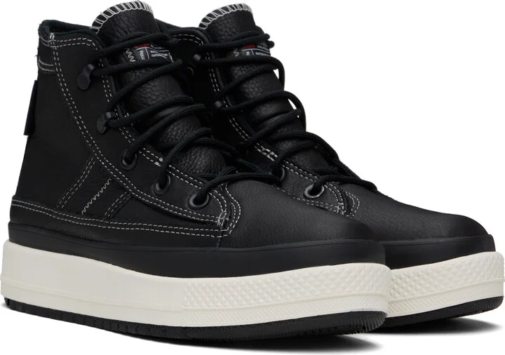 Converse Black Chuck Taylor All Star Equip Waterproof Sneakers - Image 4