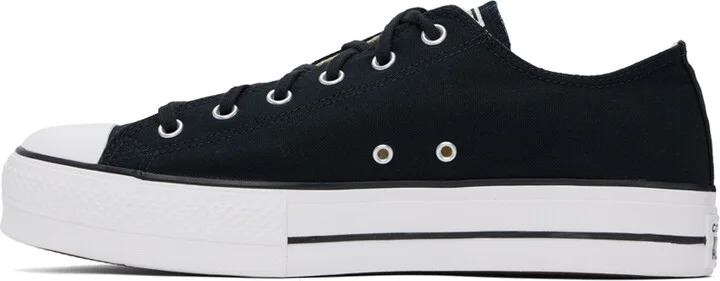 Converse Black Chuck Taylor All Star Lift Sneakers - Image 3