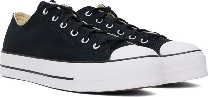 Converse Black Chuck Taylor All Star Lift Sneakers - Image 4