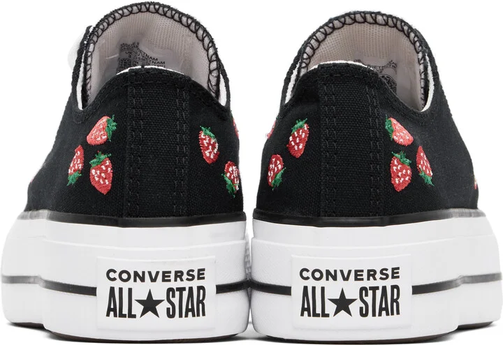 Converse Black Chuck Taylor All Star Lift Sneakers - Image 2