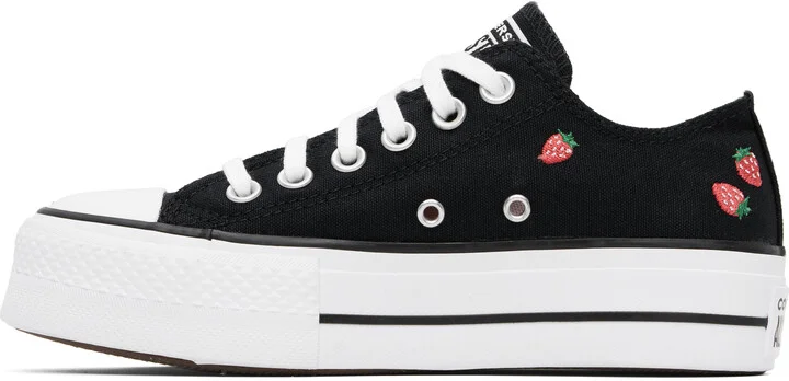 Converse Black Chuck Taylor All Star Lift Sneakers - Image 3