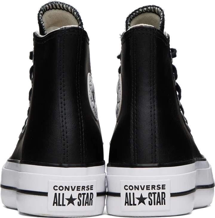 Converse Black Chuck Taylor All Star Lift Sneakers - Image 2