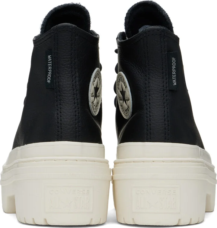 Converse Black Chuck Taylor All Star Platform Waterproof Sneakers - Image 2