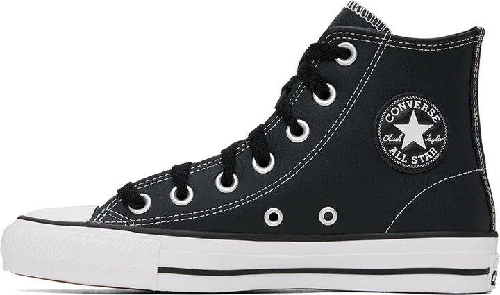 Converse Black Chuck Taylor All Star Pro Sneakers - Image 3
