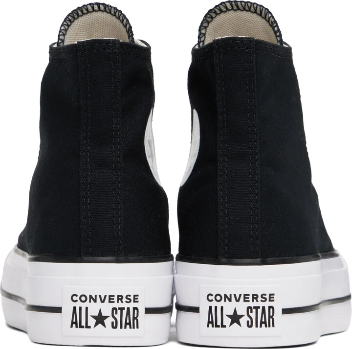 Converse Black Chuck Taylor Platform Sneakers - Image 2