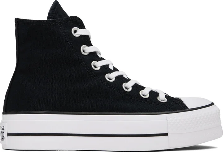Converse Black Chuck Taylor Platform Sneakers