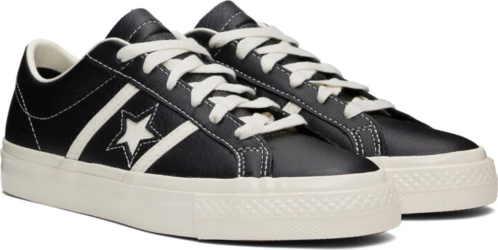 Converse Black CONS One Star Academy Pro Sneakers - Image 4