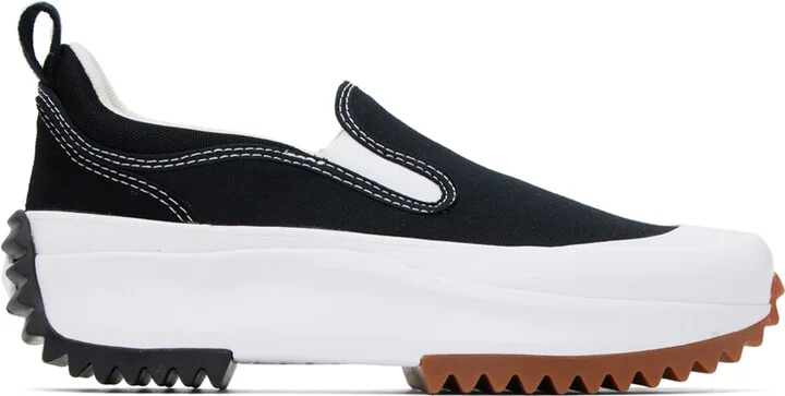 Converse Black Elasticized Sneakers